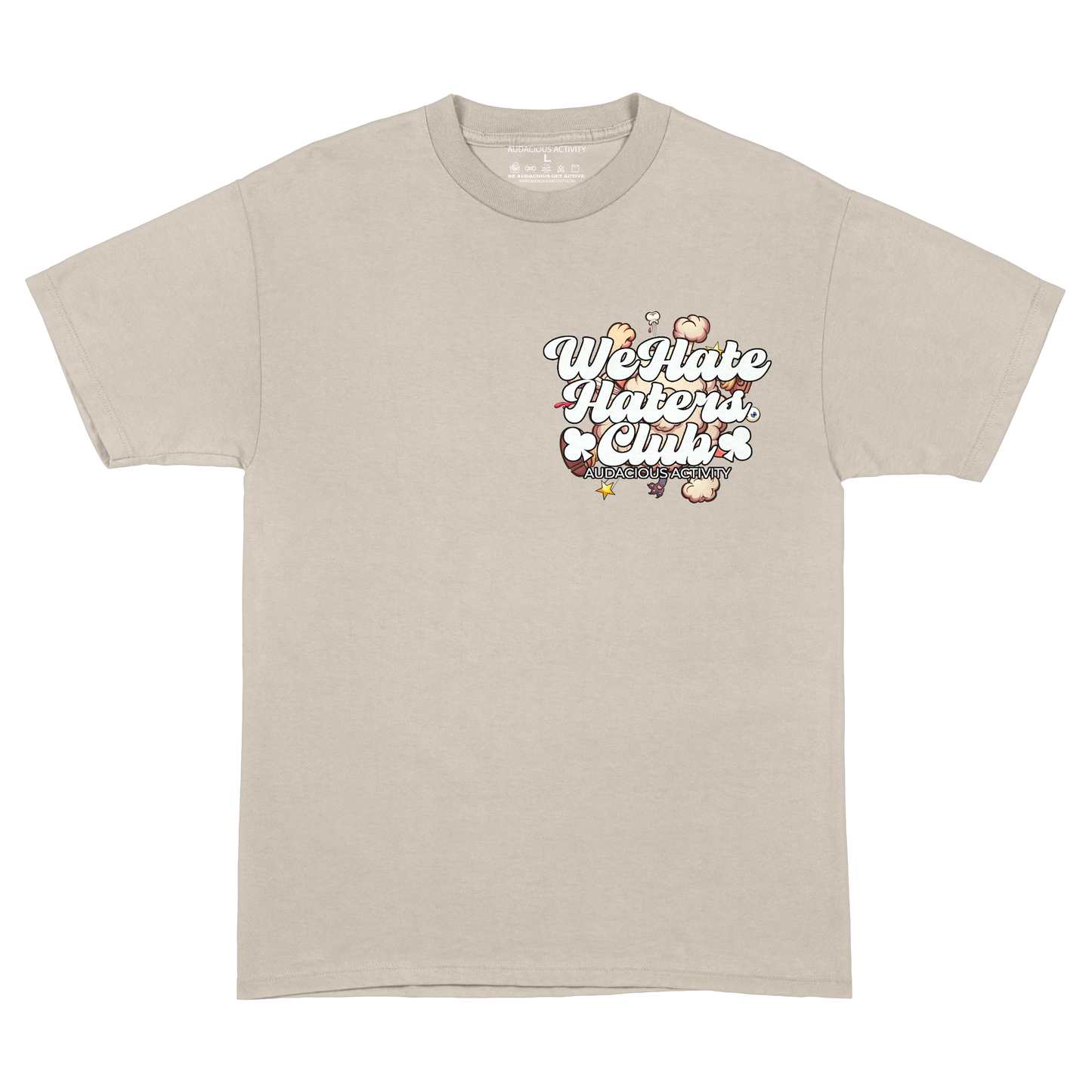 We Hate Haters Club Vintage Creme "Catchafade" Tee