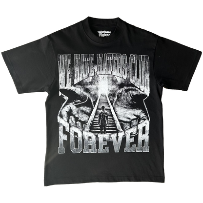 #We Hate Haters Club Tee (Forever) Black/White