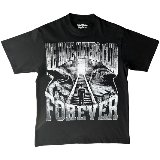 #We Hate Haters Club Tee (Forever) Black/White