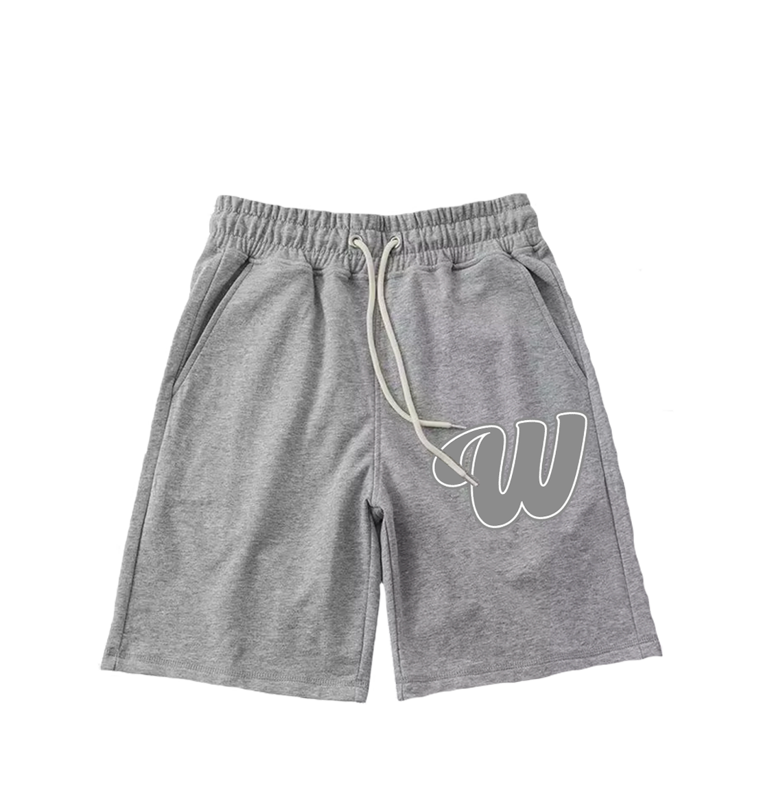 Winners Shorts (Grey and White)