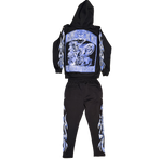 ##We Hate Haters Club Harley Set (Black/Gamma Blue)