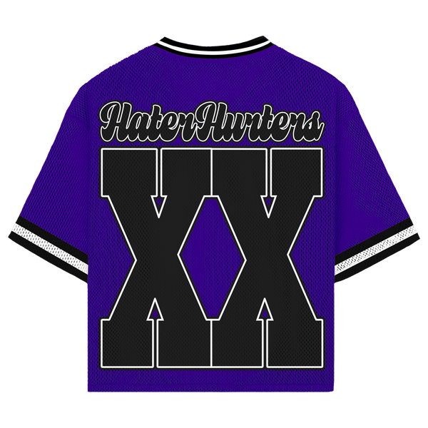 #Hater Hurter Mesh Jersey (Purple/Black)