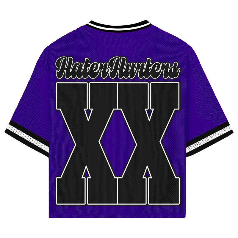 #Hater Hurter Mesh Jersey (Purple/Black)