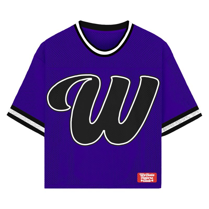 #Hater Hurter Mesh Jersey (Purple/Black)