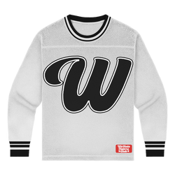 #Hater Hurter Mesh Jersey (White/Black)