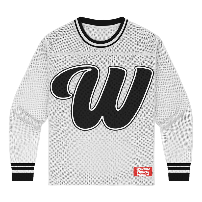 #Hater Hurter Mesh Jersey (White/Black)