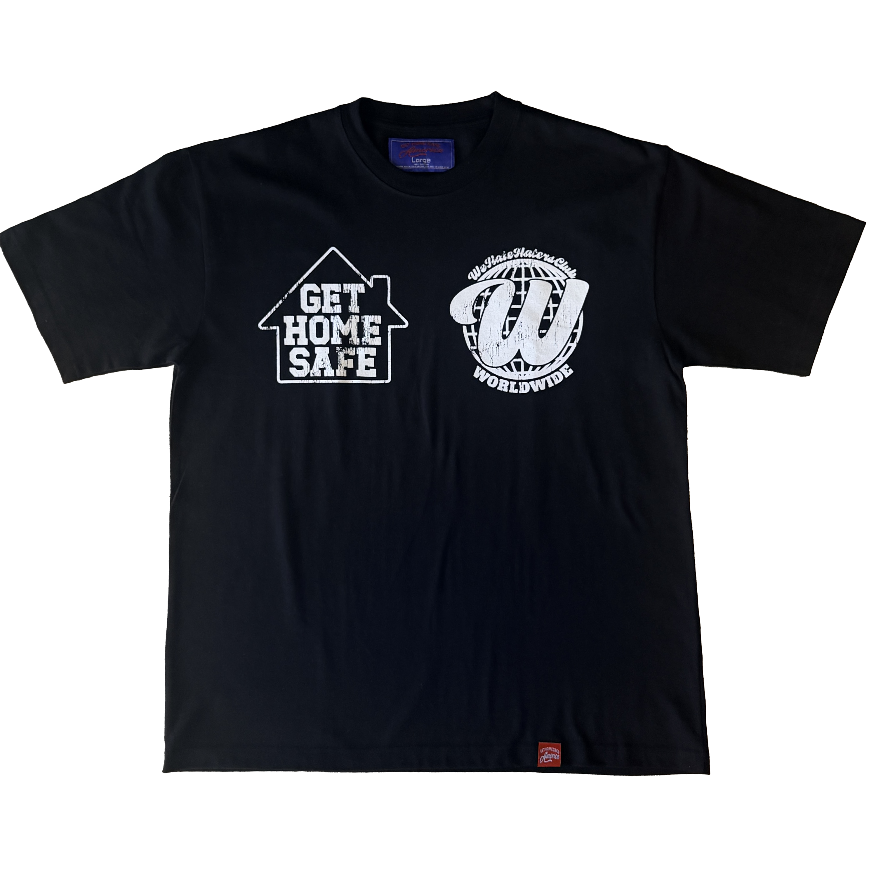 WHHCxGHS MAY ALL DAWGS ROAM TEE (BLACK)