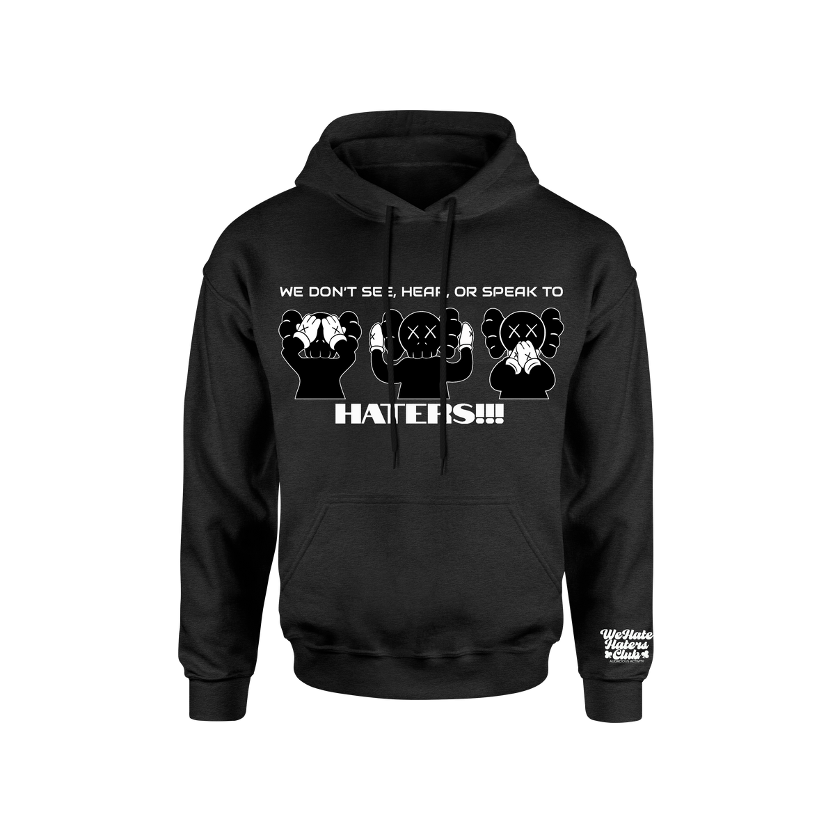 No Evil Hoody (Black and White)