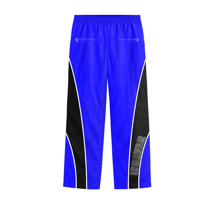 #We Hate Haters Club (Black/Blue) Windbreaker Pants