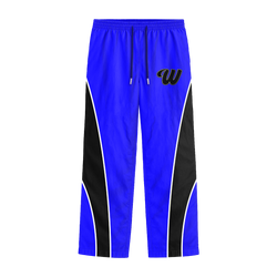 #We Hate Haters Club (Black/Blue) Windbreaker Pants
