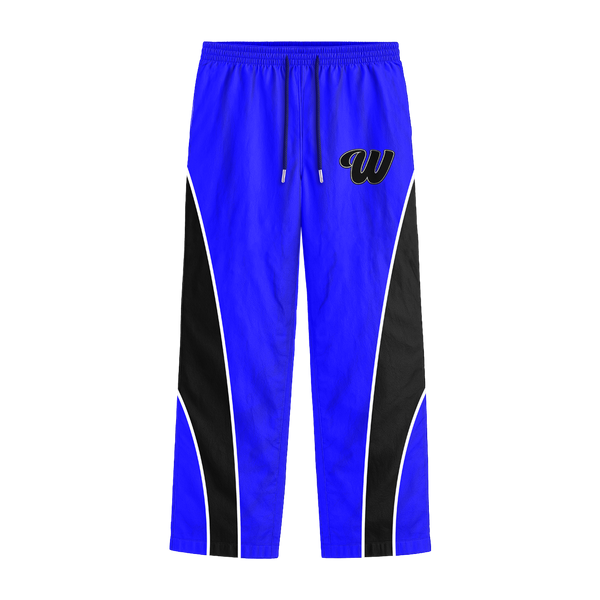 #We Hate Haters Club (Black/Blue) Windbreaker Pants