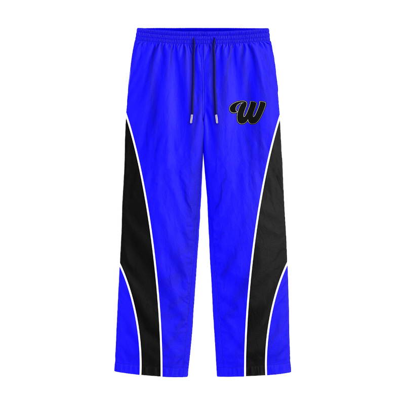 #We Hate Haters Club (Black/Blue) Windbreaker Pants