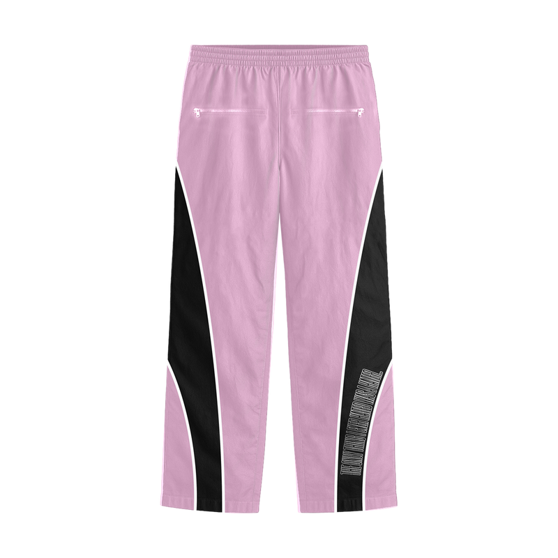 #We Hate Haters Club (Pink/Black) Windbreaker Pants