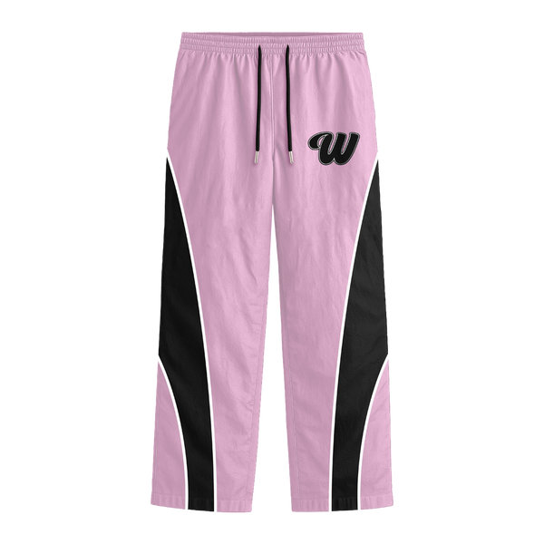 #We Hate Haters Club (Pink/Black) Windbreaker Pants