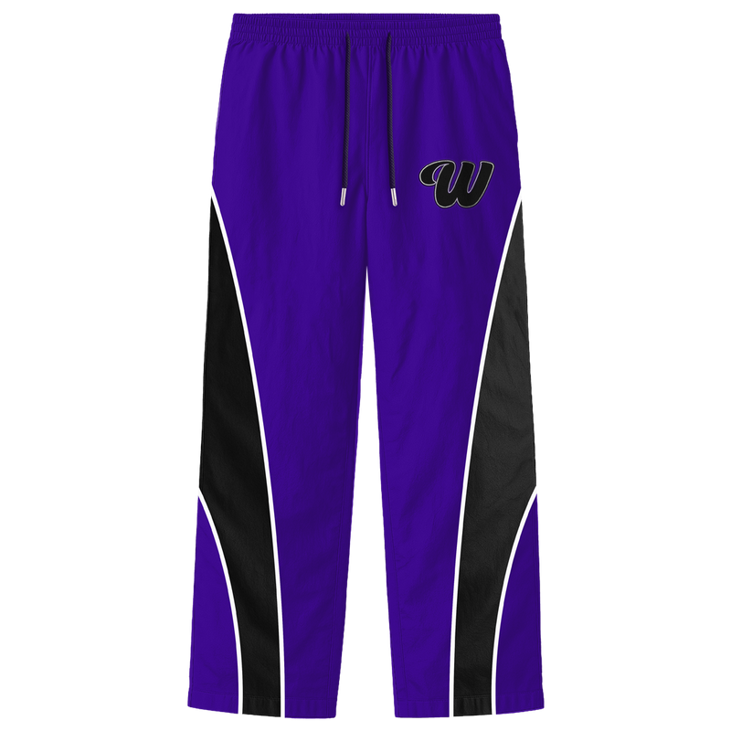 #We Hate Haters Club (Purple/Black) Windbreaker Pants