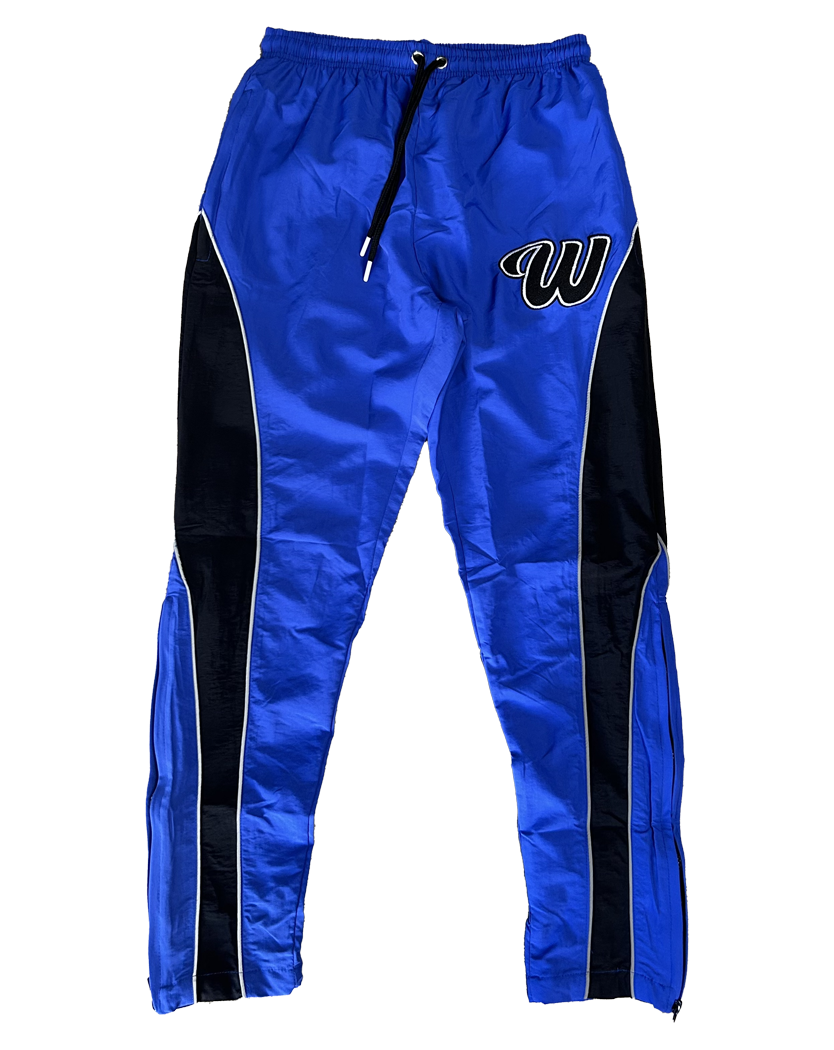 We Hate Haters Club (Black/Blue) Windbreaker Pants