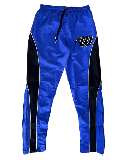 We Hate Haters Club (Black/Blue) Windbreaker Pants