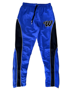#We Hate Haters Club (Black/Blue) Windbreaker Pants