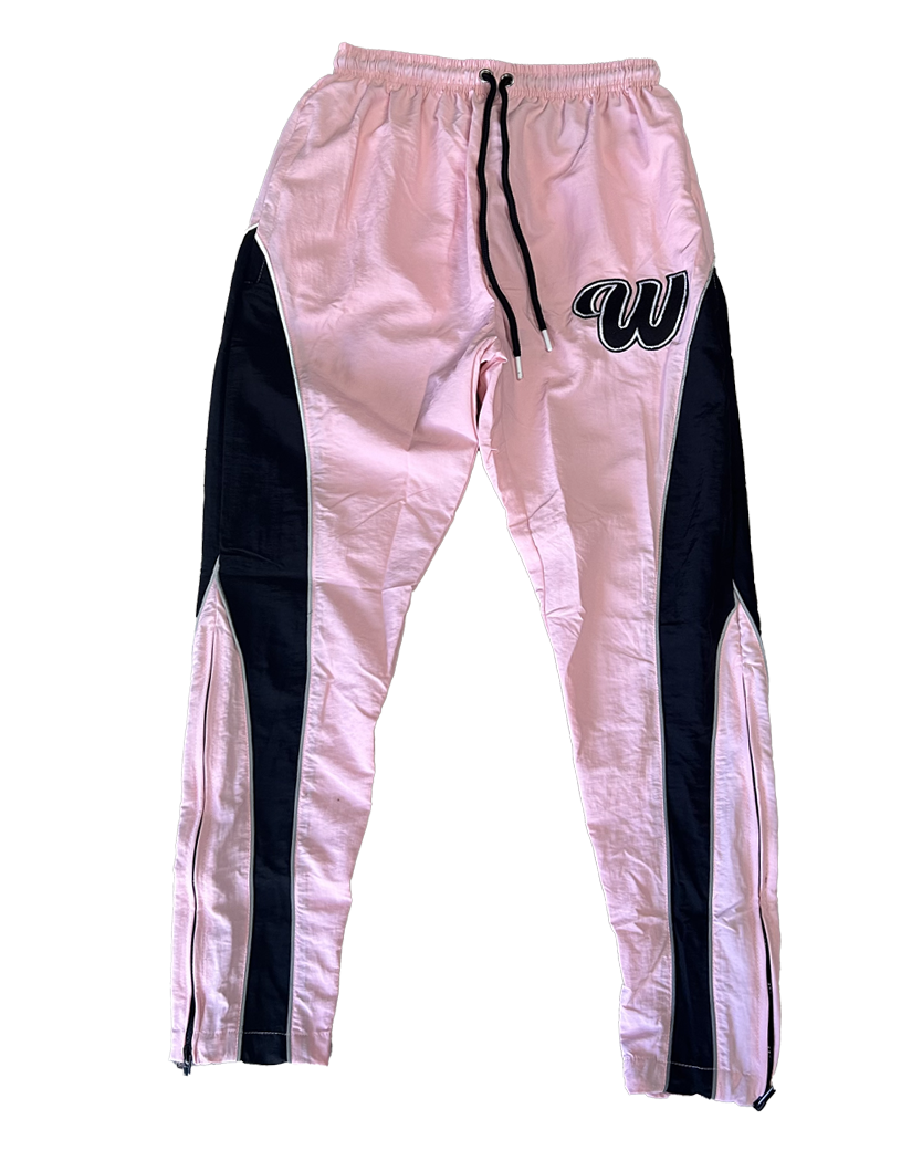We Hate Haters Club (Pink/Black) Windbreaker Pants