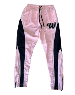 #We Hate Haters Club (Pink/Black) Windbreaker Pants
