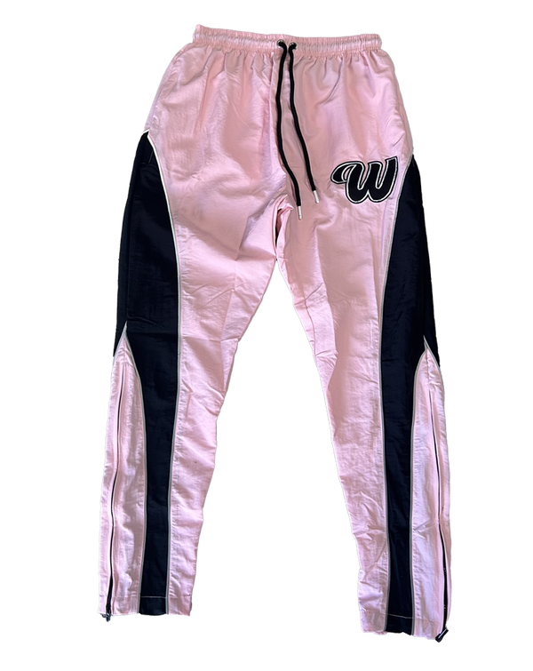 #We Hate Haters Club (Pink/Black) Windbreaker Pants