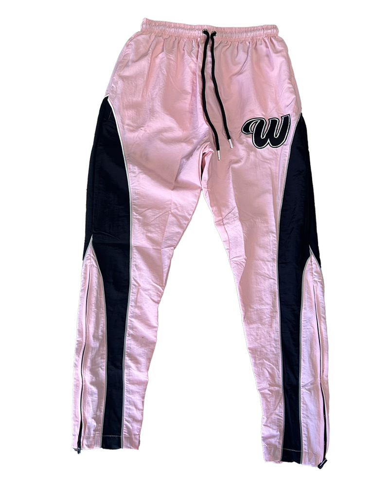 #We Hate Haters Club (Pink/Black) Windbreaker Pants