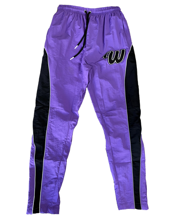 #We Hate Haters Club (Purple/Black) Windbreaker Pants