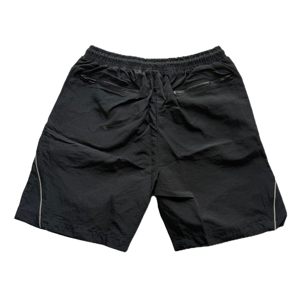 We Hate Haters Club Winners Windbreaker Shorts (Triple Black)
