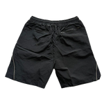 We Hate Haters Club Winners Windbreaker Shorts (Triple Black)