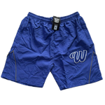 We Hate Haters Club Winners Windbreaker Shorts (Triple Royal Blue)