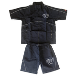 We Hate Haters Club Winners Windbreaker Shortset (Triple Black)