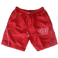 We Hate Haters Club Winners Windbreaker Shorts (Triple Red)