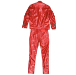 ##We Hate Haters Club Leather Set (Deep Red)