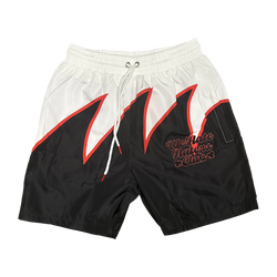 #We Hate Haters Club Sharktooth Shorts (BRED)