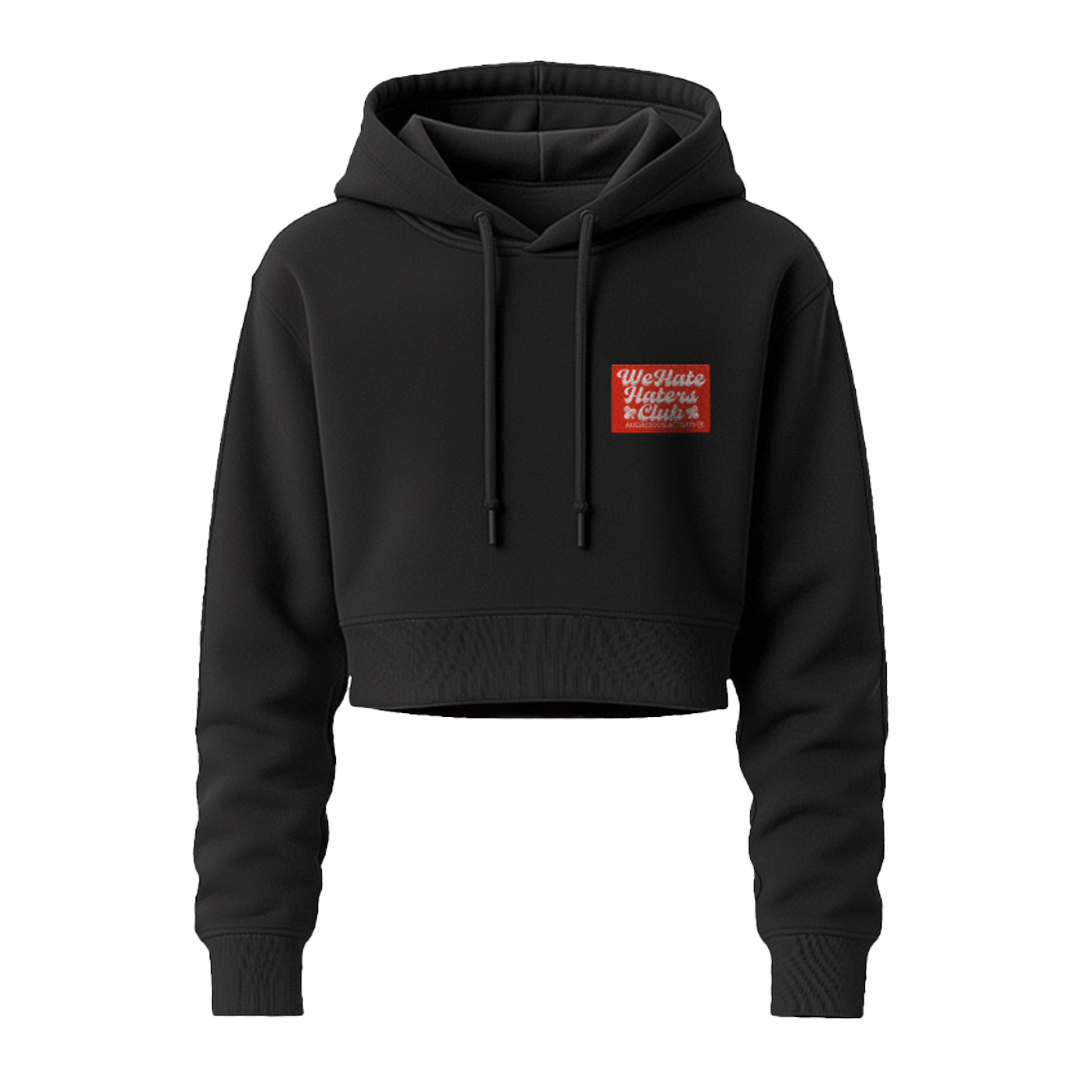 Signature Crop Hoody (Black)