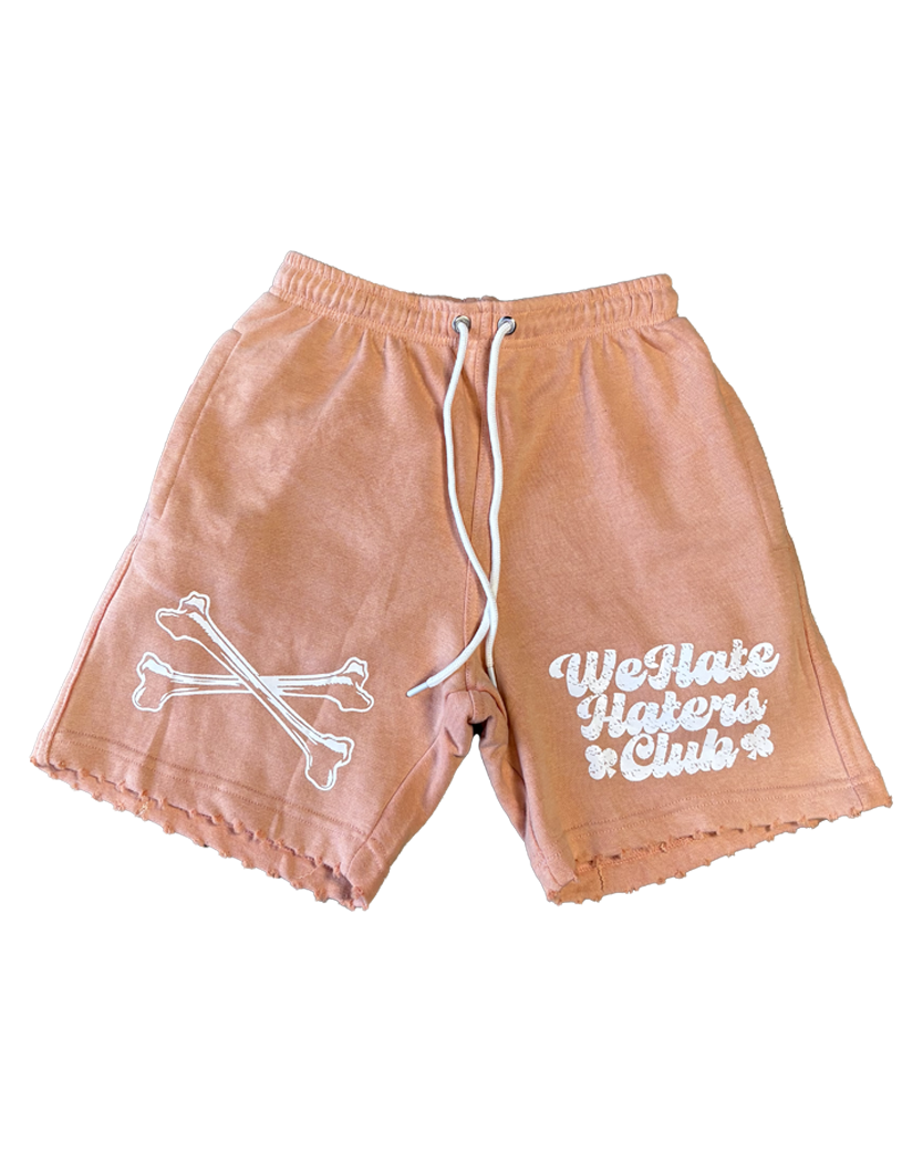 #We Hate Haters Club "X-Ray" Shorts (Sun Fade Vintage Flesh)