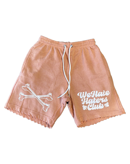 #We Hate Haters Club "X-Ray" Shorts (Sun Fade Vintage Flesh)