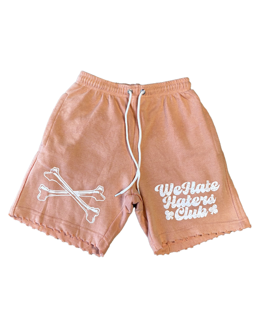 #We Hate Haters Club "X-Ray" Shorts (Sun Fade Vintage Flesh)