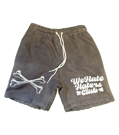 #We Hate Haters Club "X-Ray" Shorts (Sun Fade Vintage Grey)
