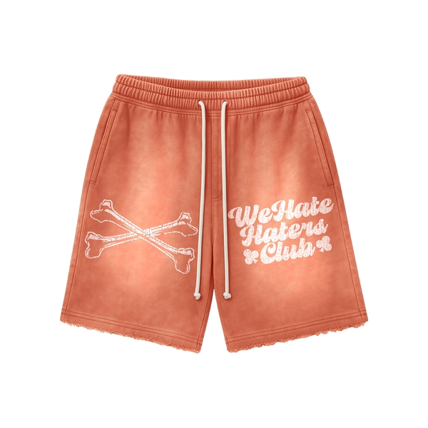 #We Hate Haters Club "X-Ray" Shorts (Sun Fade Vintage Flesh)