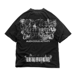 We Hate Haters Club Tee Ghost Smoke (Vintage Black/White)