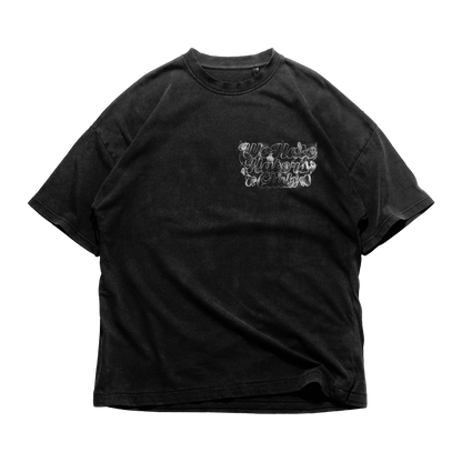 We Hate Haters Club Tee Ghost Smoke (Vintage Black/White)