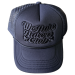We Hate Haters Club (Triple Black) Trucker Hat