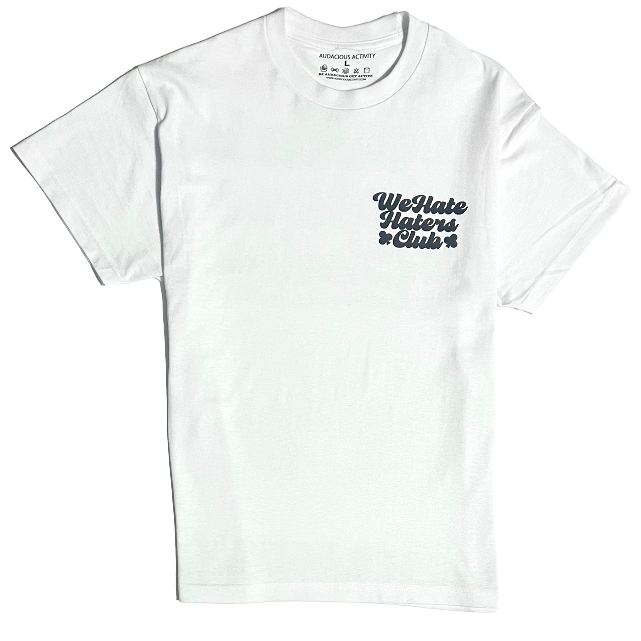 We Hate Haters Club Tee (White and Black)