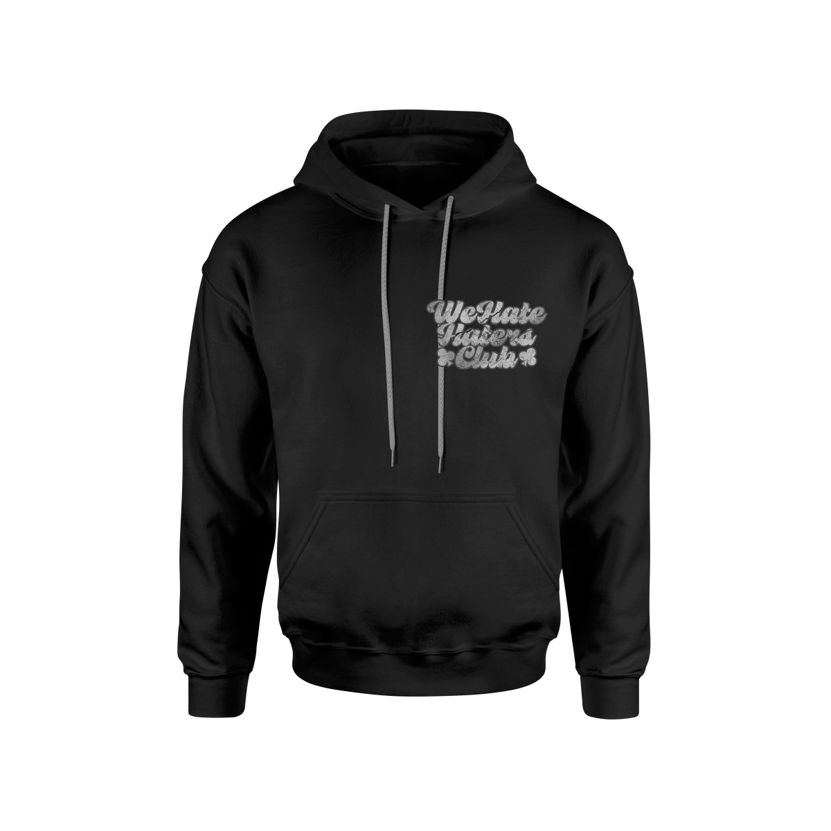 We Hate Haters Club (Black Concrete) Hoody