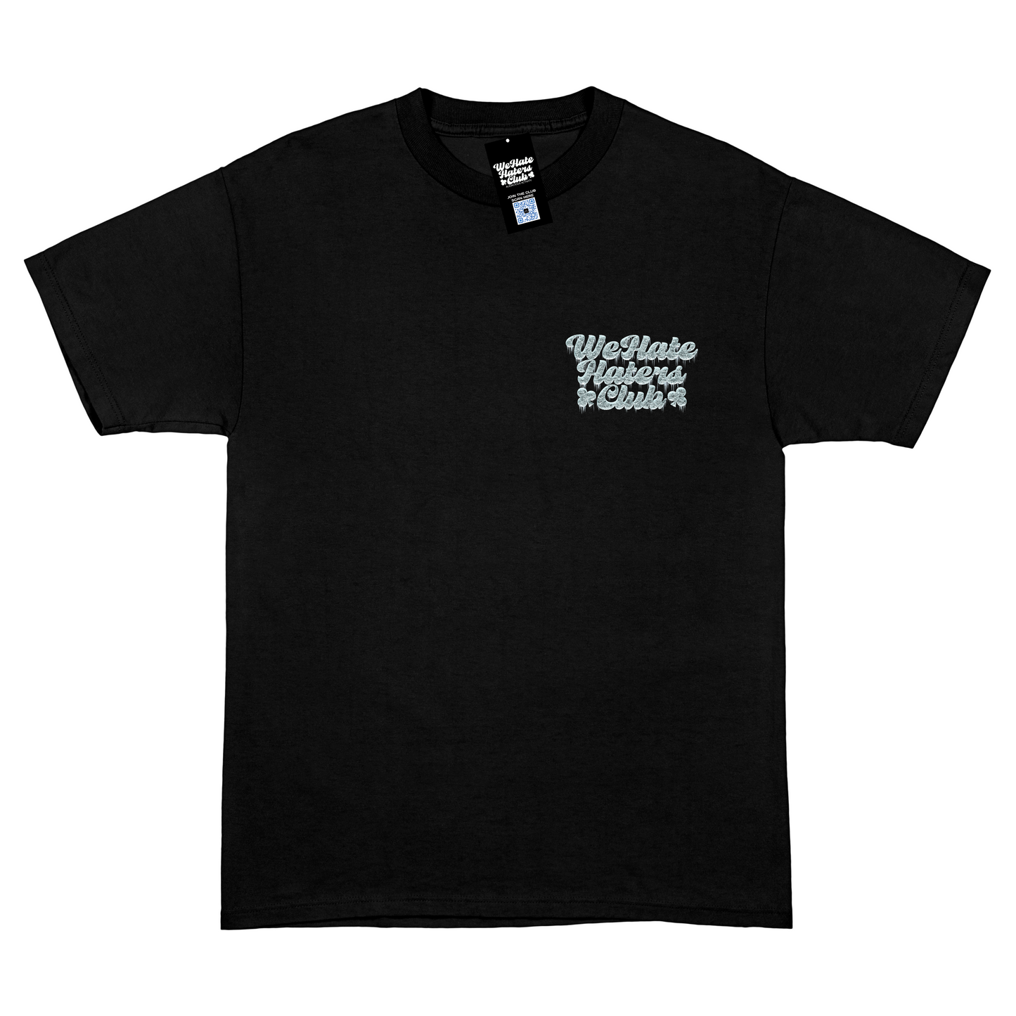 We Hate Haters Club Too Cold Black Tee