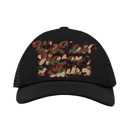 We Hate Haters Club (Black Concrete) Trucker Hat (Copy)