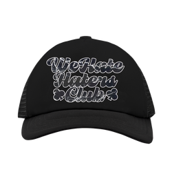 We Hate Haters Club (Black/Lightning) Trucker Hat