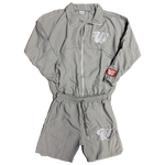 ##We Hate Haters Club Winners Windbreaker Shortset (Light Grey)