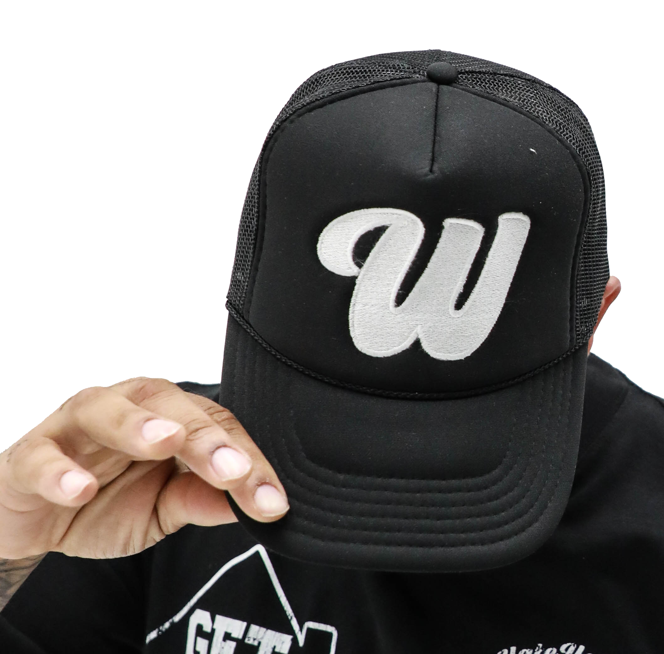 Winners Trucker Hat (Black/White)